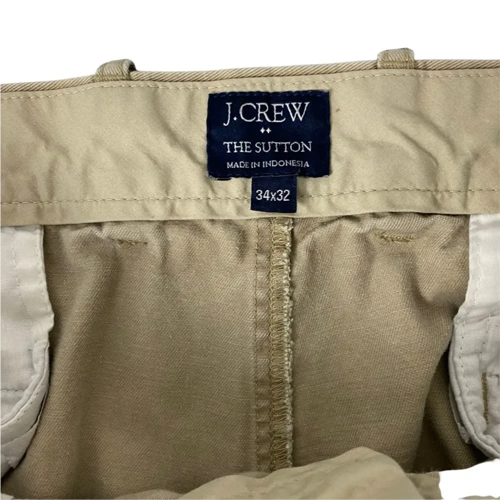 J. Crew The Sutton Chino Pant 34X32